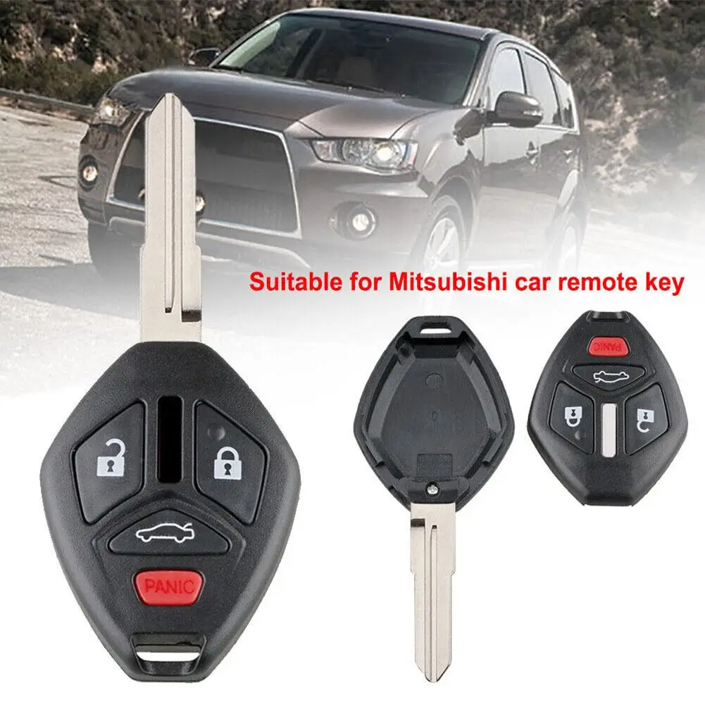 4 Buttons Head Remote Car Key Fob For Mitsubishi Outlander Galant Eclipse Lancer Raplacement Remote Key Shell Case OUCG8D-6 M5T9