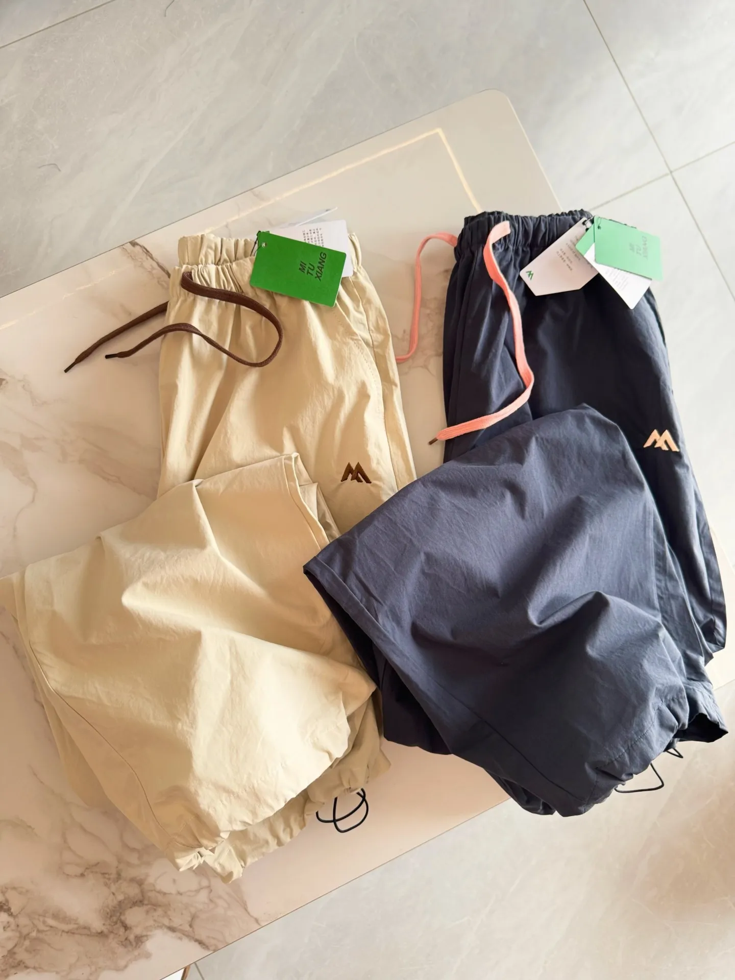 

Outdoor Mountain Paratrooper Pants 00 Cotton Elastic Waist Casual Loose Long Trousers for Men And Women Autumn New Sle