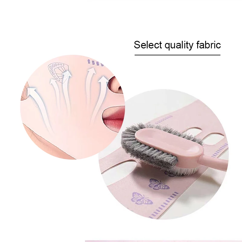 Respirável V Face Band Cheek Lift Up Face Máscara Fina, Reduzir o queixo duplo, V-Line Shaping Bandage, Anti Rugas Face Bandage