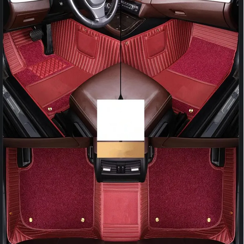 

Good quality rugs, Custom special car floor mats for Porsche Macan EV 2025 waterproof double layers carpets for Macan 2024