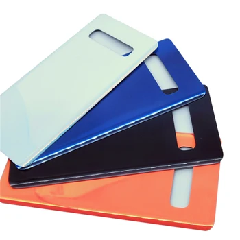 サムスンギャラクシーs10plus s10 g9750 SM-G9750 g9730 SM-G9730用の交換用バッテリーカバー,背面カバー