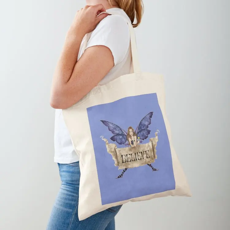 

Believe II Tote Bag Canvas bag for women personalized tote custom bags hand bags