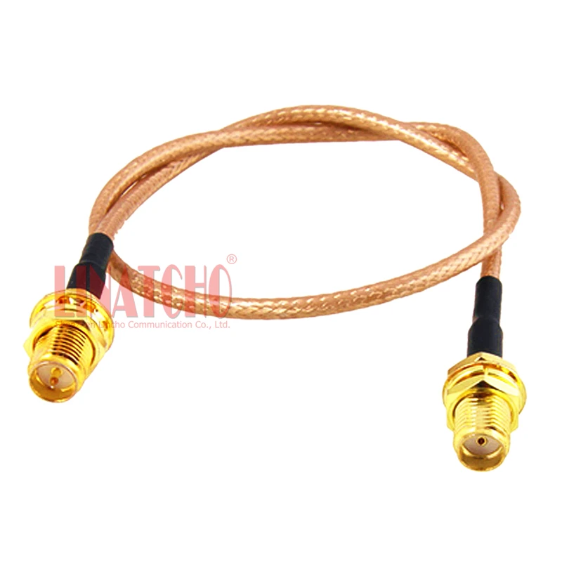 

1FT 30cm RG316 RP SMA Female to SMA Female Coaxial Jumper Pigtail Extension Cable