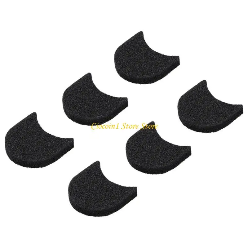 A3PC 6Pcs Wind Muff Mic Windscreen Wind Foam Wind Noise Reduction Cover for 360 GO 3S
