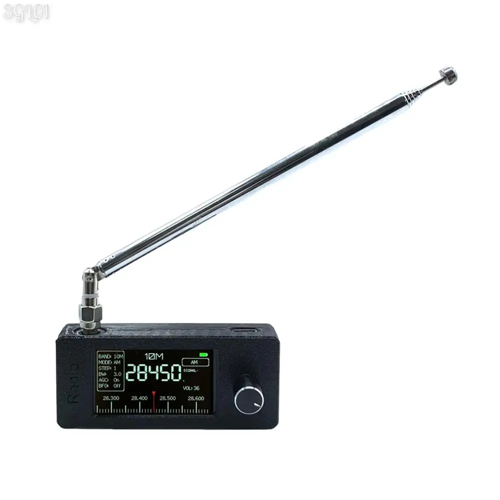 SI4732 0.5-108mhz Portable Mini Radio LSB USB AM FM Radio with Antenna All Band Radio Receiver Pocket with Telescopic Antenna