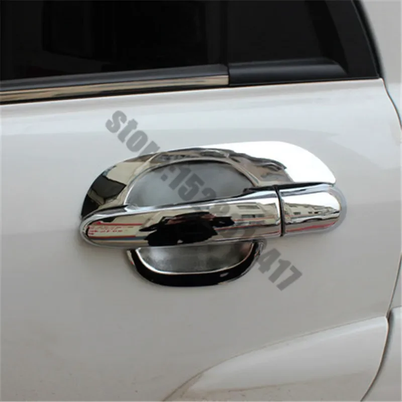 For Kia Sportage 2005~2016 ABS Chrome car body side moldings side door decoration Fuel Tank Cover Gas Tank Cover Car styling