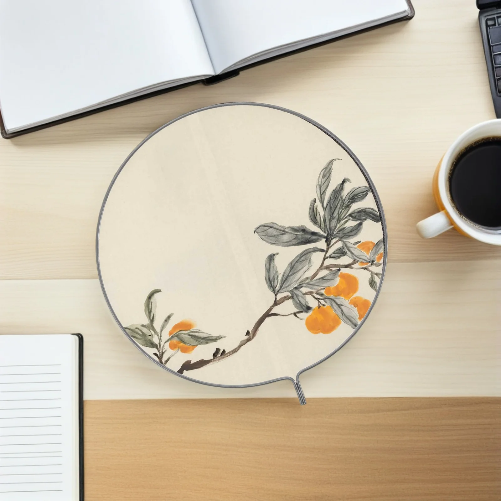 

10pcs Diy Fan Frame Metal Round Chinese Craft Structure For Wedding Stage Decor Handmade Replacement Silk Compatible Lightweight