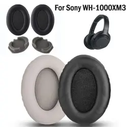 1Pair Replacement Earpads Foam Ear Pads for Sony WH-1000XM3 Headphones Earmuff WH1000XM3 WH 1000 XM3 Earphone Sleeve Headset