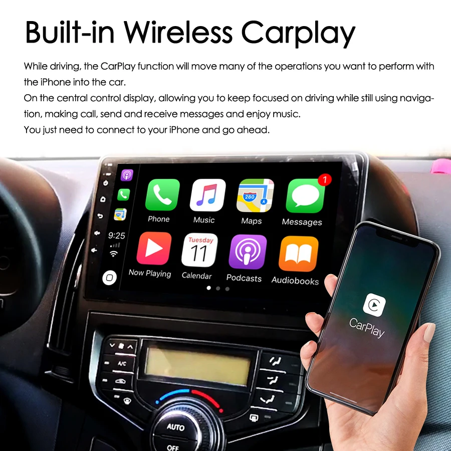 현대 I30 2006 2011 멀티미디어 비디오 플레이어, GPS 내비게이션, AI 음성 제어, 무선 카플레이, 자동차 라디오, 안드로이드 13, 8 + 128GB