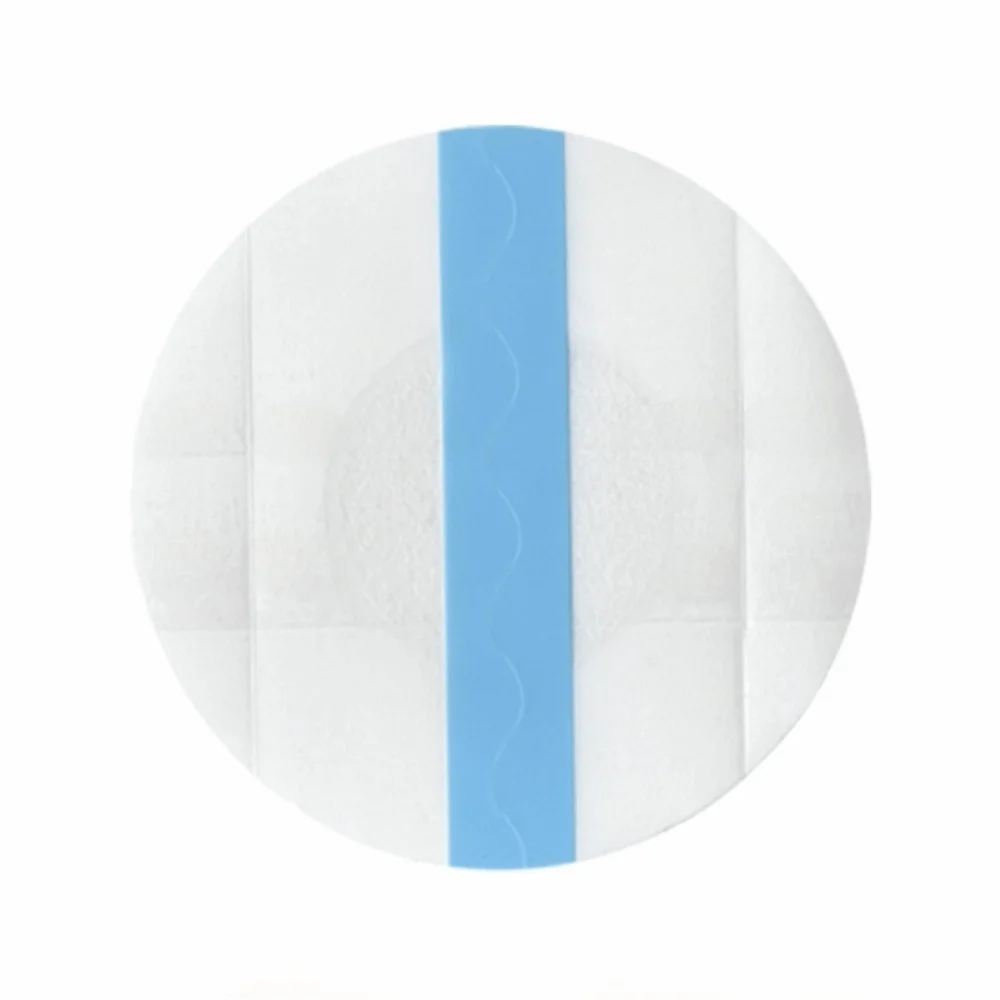 10pcs Breathable Sensor Adhesive Patches Skin-friendly Transparent Sensor Replacement Patches Strong Adhesion Circular