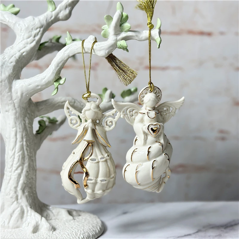 

Hollow gold pendant Christmas home decoration