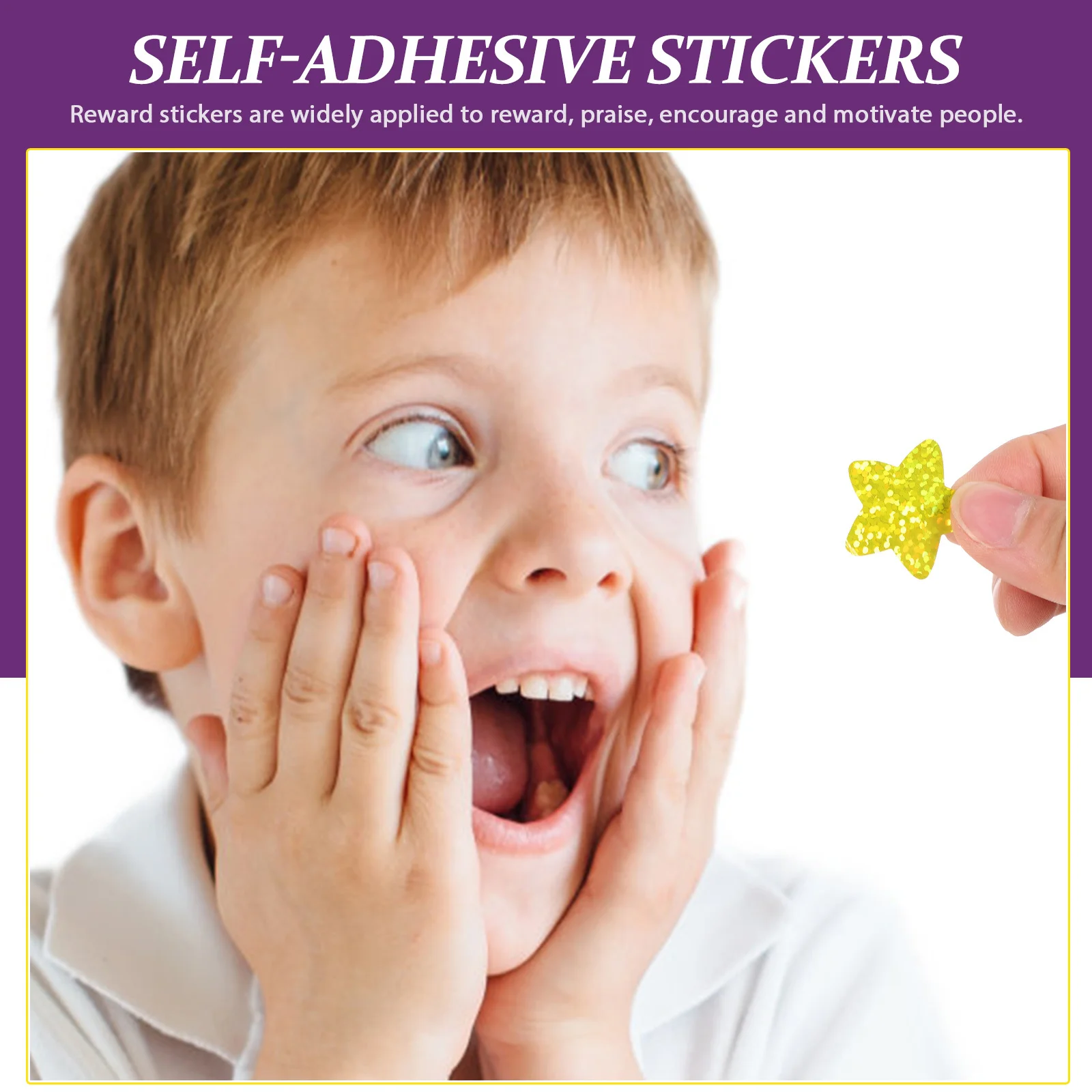 

2 рулона красочных наклеек в форме звезды, клейкая награда для детей, учителей, класс, домашнее задание, мотивация, школьные принадлежности