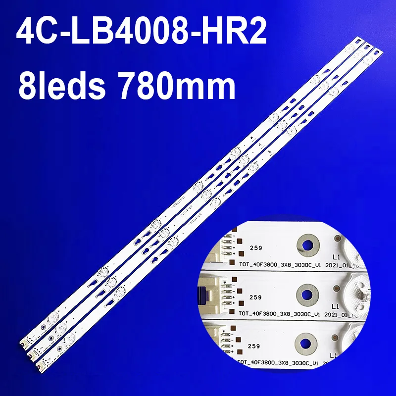 LED bar(3) for 40FA3203 40FD2700 40FS3750 40FA5405 TOT_40F3800 40FS3800 40FS3850 L40F3303B LED40D2710 TV 40FA3205
