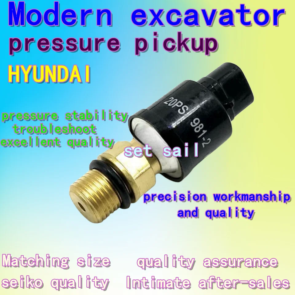 Excavator Hyundai parts R150 210 220 215 225 290 305-5-7 Pressure switch sensor idle distribution mountings  spare parts Modern