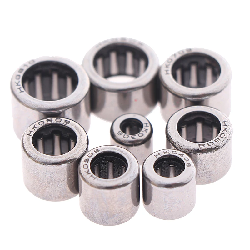 5Pcs HK Series Bearings HK0306 HK0608 HK0810 Drawn Cup Needle Roller Bearing