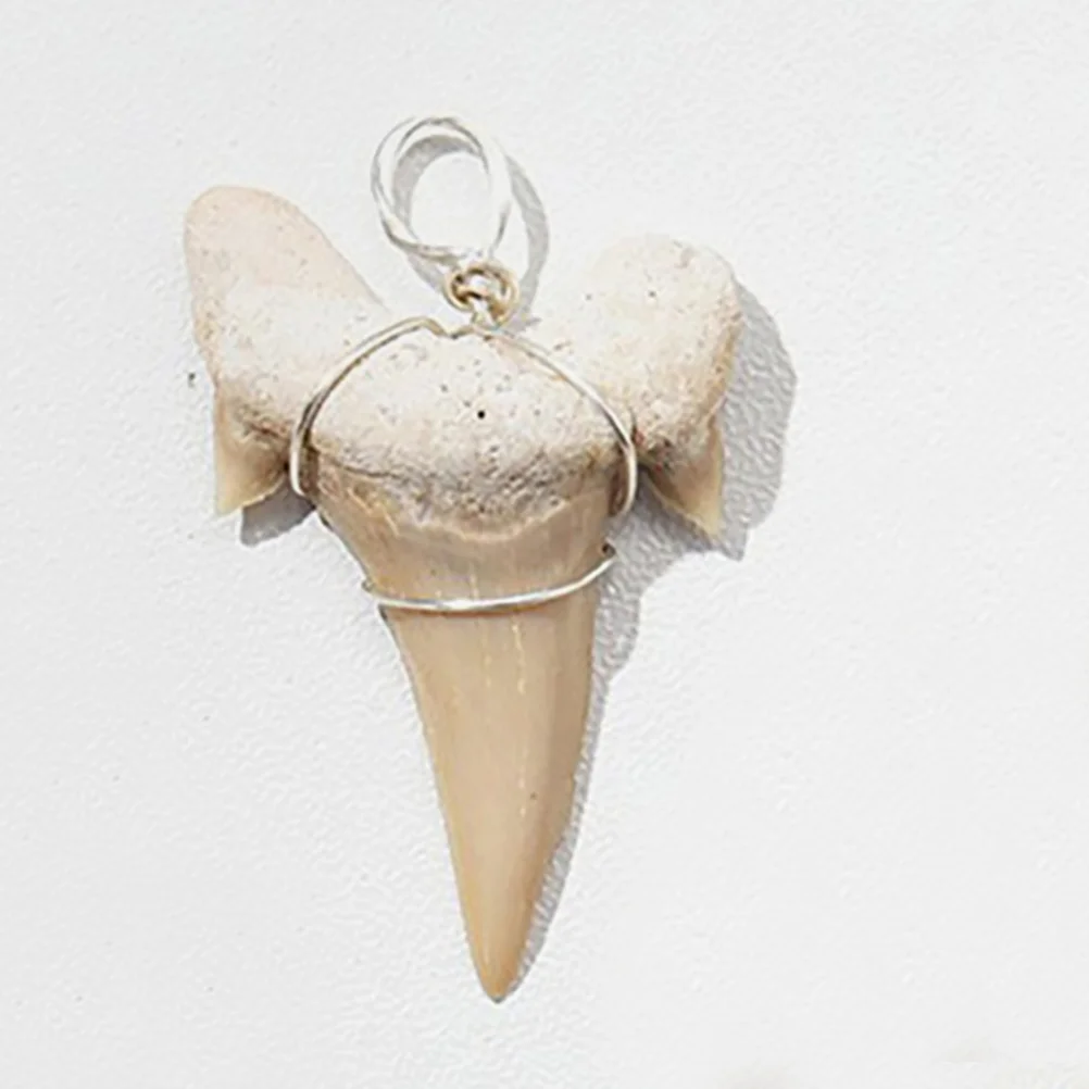 Shark Tooth Pendant Ornament Funny Teeth Charms DIY Jewelry Bracelet Making Supplies Delicate