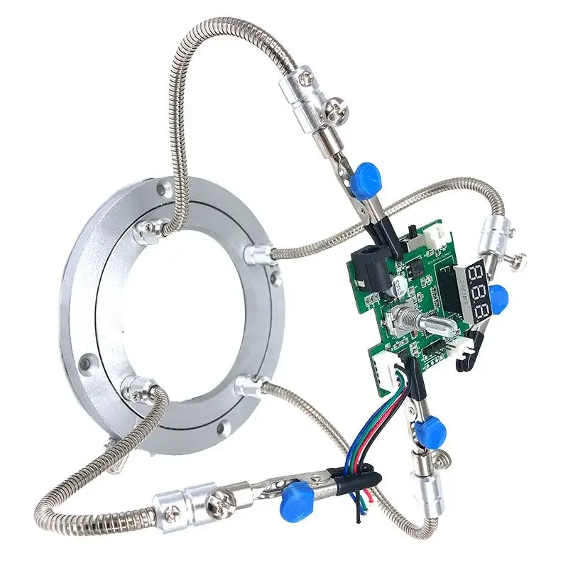 Zacisk do węża elektroniczna naprawa produkcja Radio DIY obrotowy zacisk stacja spawalnicza zacisk naprawa Pcb uchwyt stojak lutowniczy