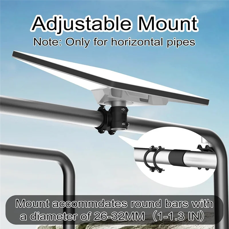 

ABUF-Signal Receiving Accessories For Starlink Mini Dish 1/4 Mount,Roof Rack For Rv Ladder