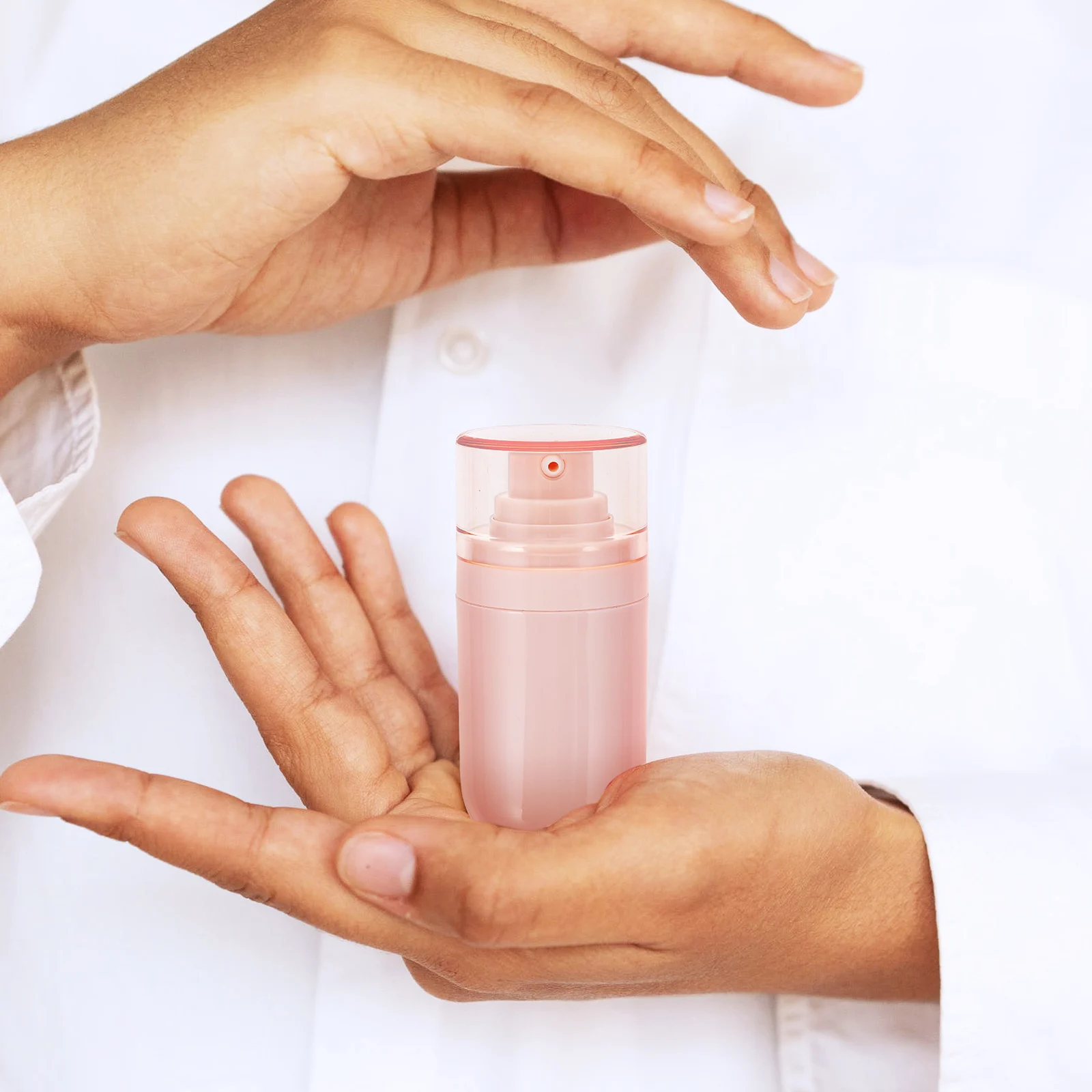 

Travel Bottles Press Type Leakproof Reusable Empty Sub Packing Plastic Lotion Container Skincare Storage Toiletries