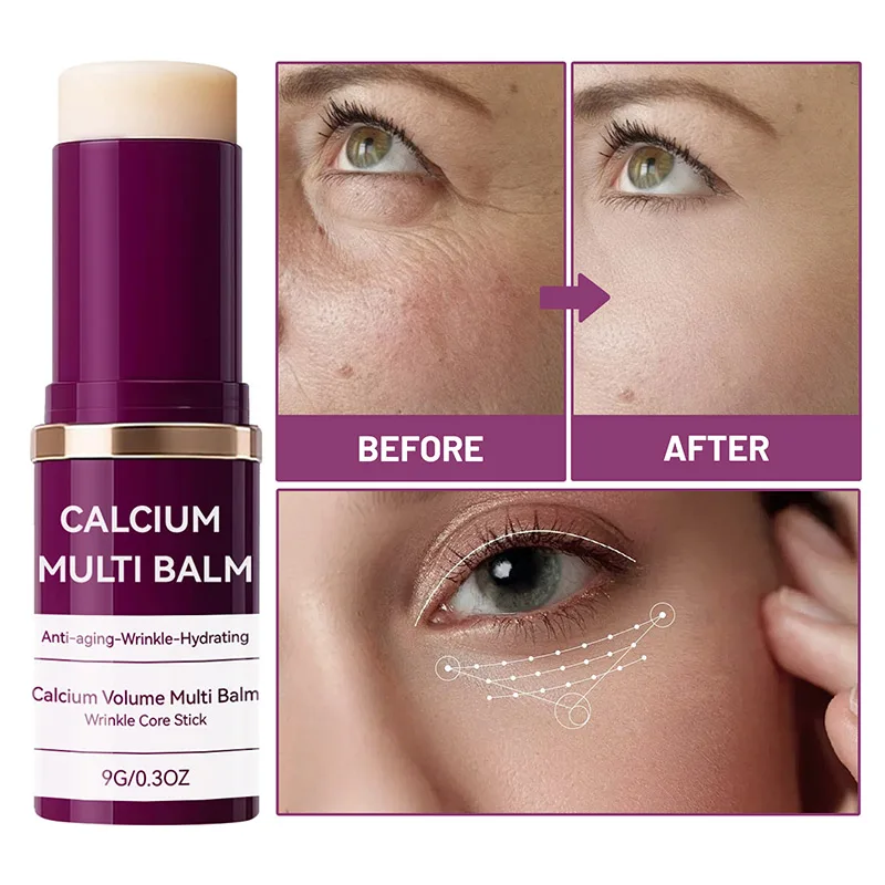 الكالسيوم متعدد بلسم الوجه عصا الكولاجين مكافحة الشيخوخة كريم للتجاعيد ثبات مرطب ترطيب عصا المحمولة حجم الوجه عصا #3