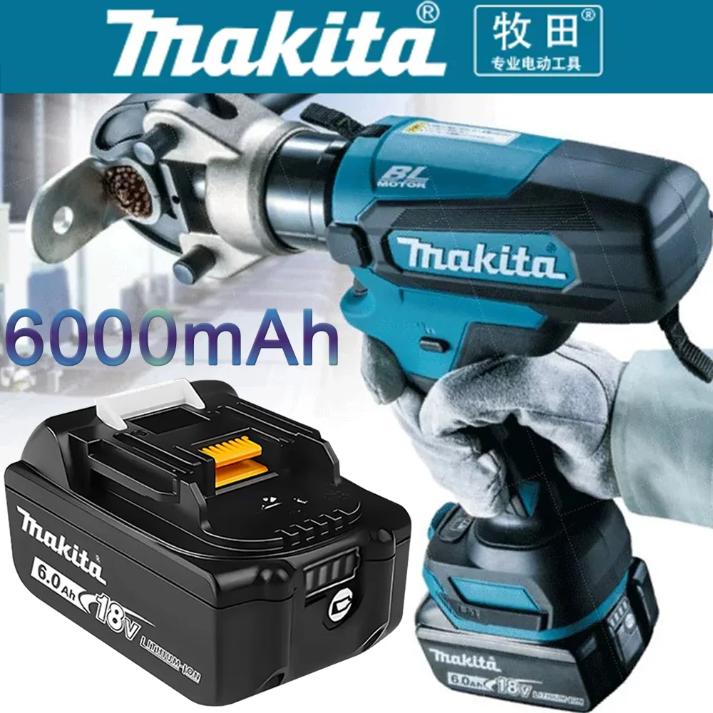 

Литиевая аккумуляторная батарея 6 Ач для Makita 18В (совместима с BL1860B, BL1840, BL1830B, BL1850B, BL1850, BL1860, BL1815) – замена 2026 года