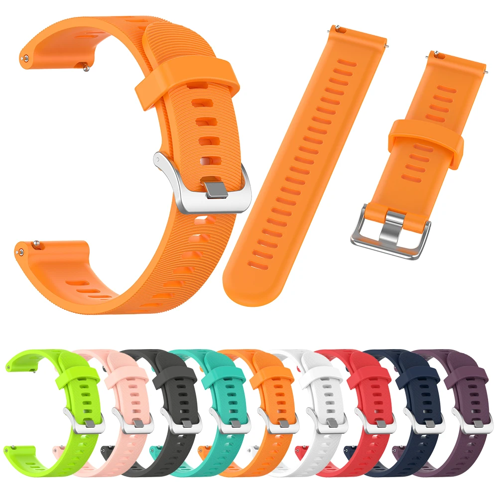 Correa de silicona para reloj Huami Amazfit GTR, 42mm, Samsung Galaxy Active 2 3, 40mm, correa de reloj reemplazable de 20mm