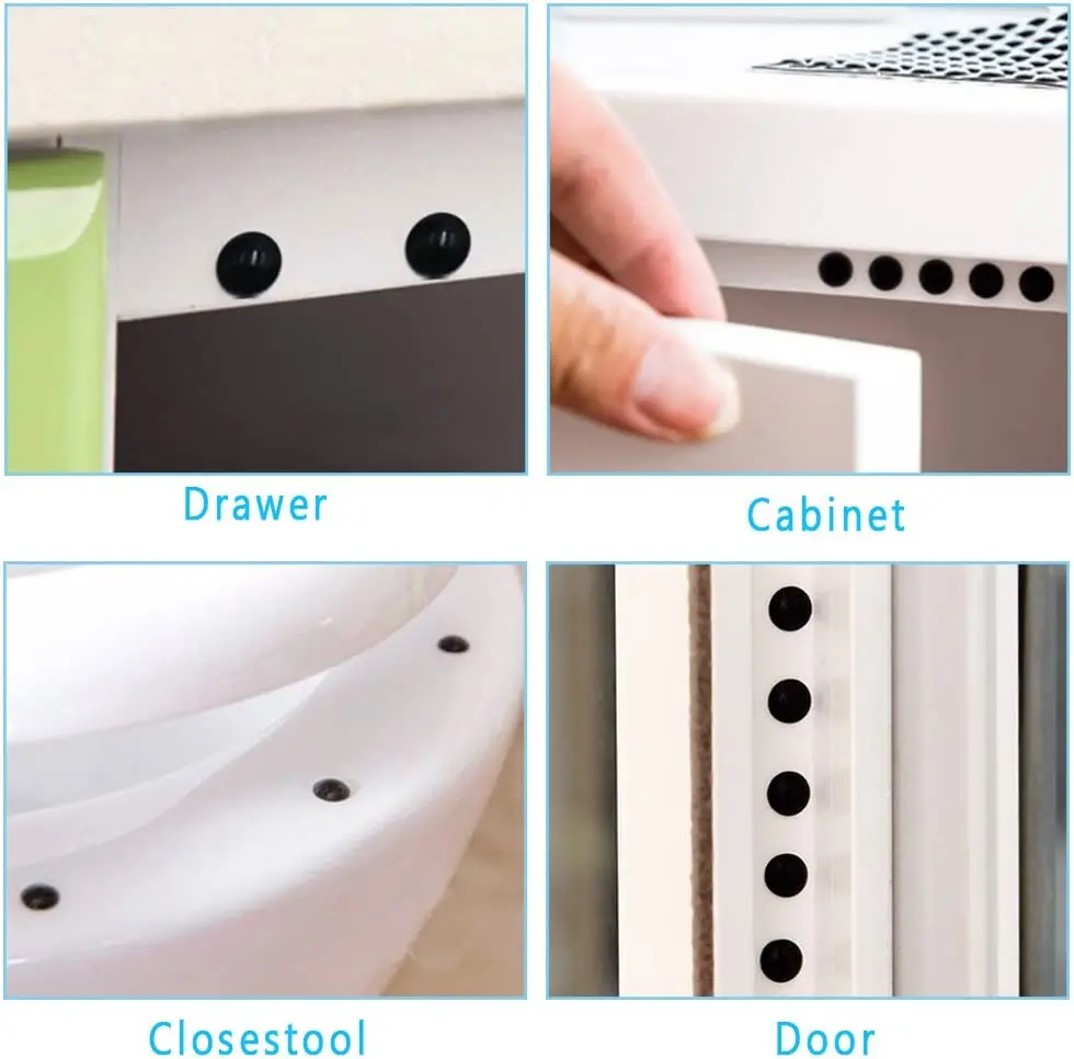 1pcs silicone cushion mat self adhesive pad black/clear rubber feet cabinet plug bumper pad adhesive cushion cabinet door mat