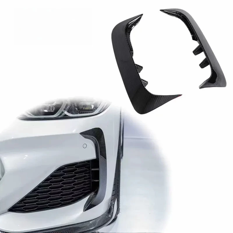 Karbel Canard wings Carbon Fiber Appearance Upgrade Accessories Front Bumper Frame for 8 Series Gran Coupe G16