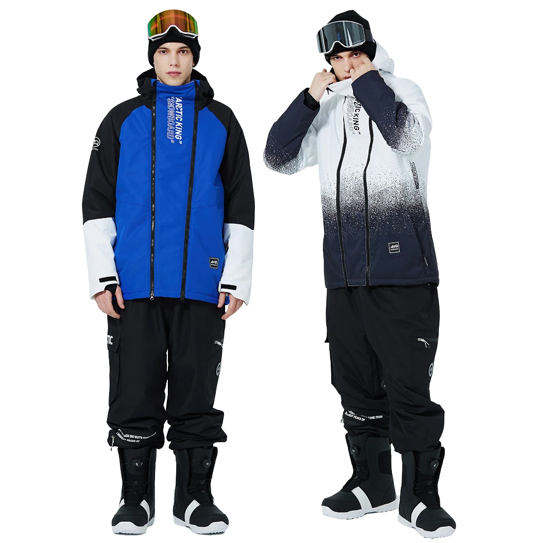 

Men Women Ski Jacket Snow Pants Winter Warm Windproof Waterproof Outdoor Sports Snowboard Wear Outfits Unisex Skiing Overalls