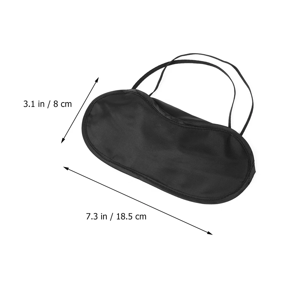 

12Pcs Sleep Blindfolds Elastic Eye Masks Soft Light Blocking Shades Portable Eye Covers for Sleeping Relaxation
