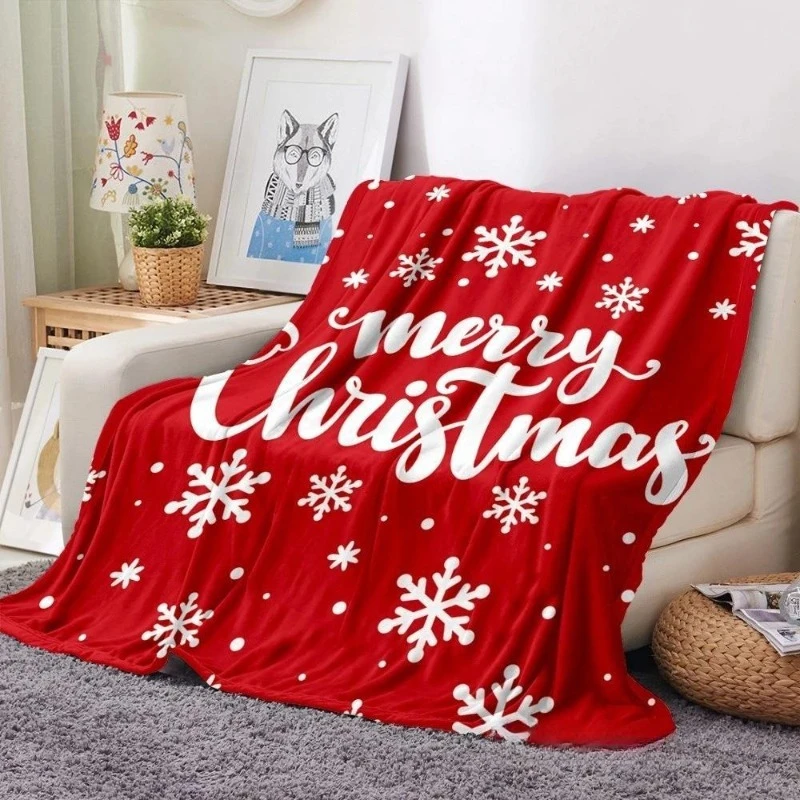 

1pcs Modern Minimalist Blanket Print Flannel Casual Blanket Sofa Blanket Nap Blanket Christmas Halloween Holiday Gift