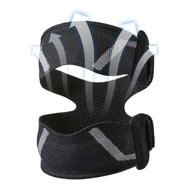 

Knee Brace For Women Stabilizing Sports Knee Brace Open Design Non-slip Basketball Training Equipment Weightlifting Support For