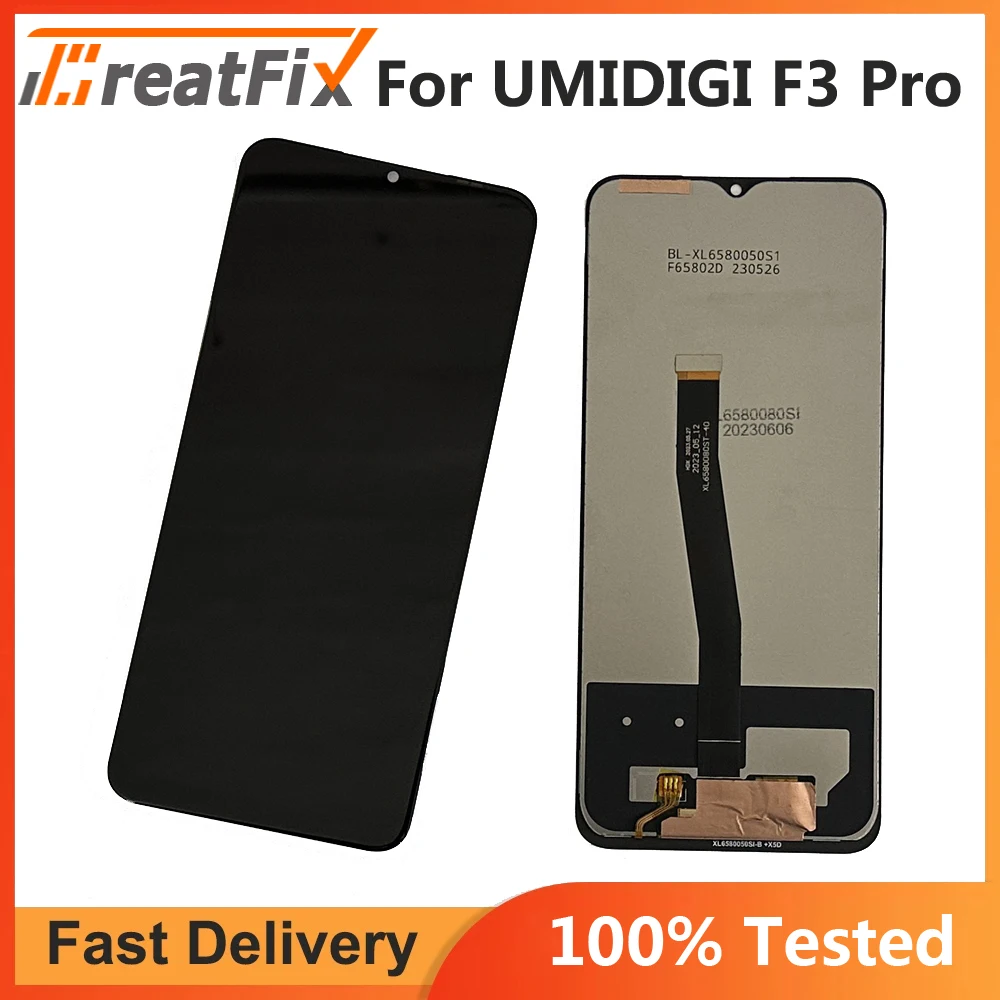 

100% Tested For UMIDIGI F3 PRO 5G LCD Display Touch Screen Replacement For UMIDIGI F3 pro 5g LCD Display Repair Parts + tools ﻿