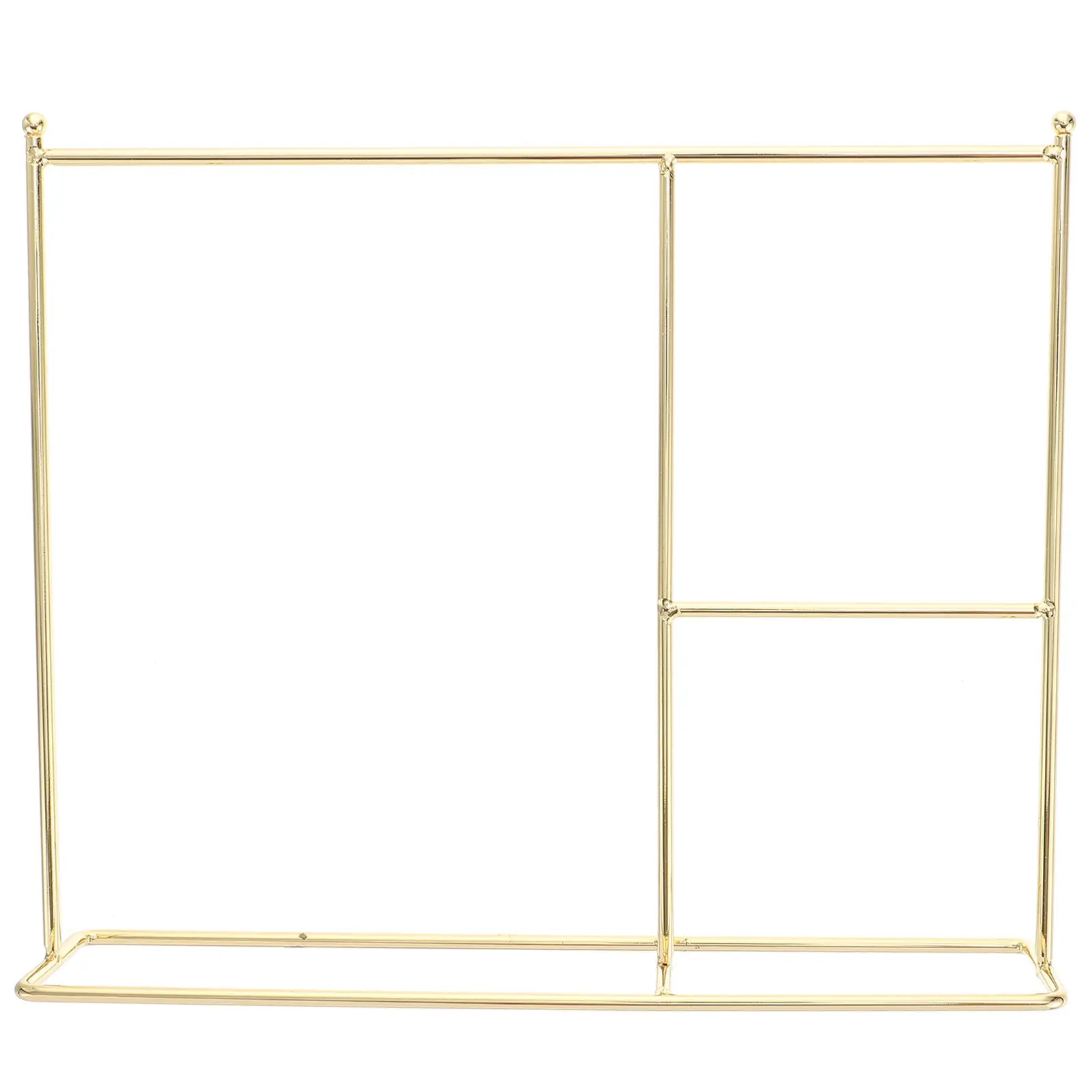 

Miniature Garment Rack Iron Clothes Holder Portable Dollhouse Clothing Organizer Lightweight Metal Display Stand for Kids