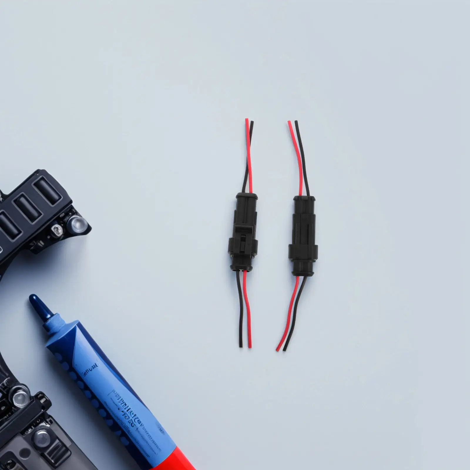 

5 Pcs Cable Connectors Led Light Automotive Electrical Wire Adapter Kit Speakers