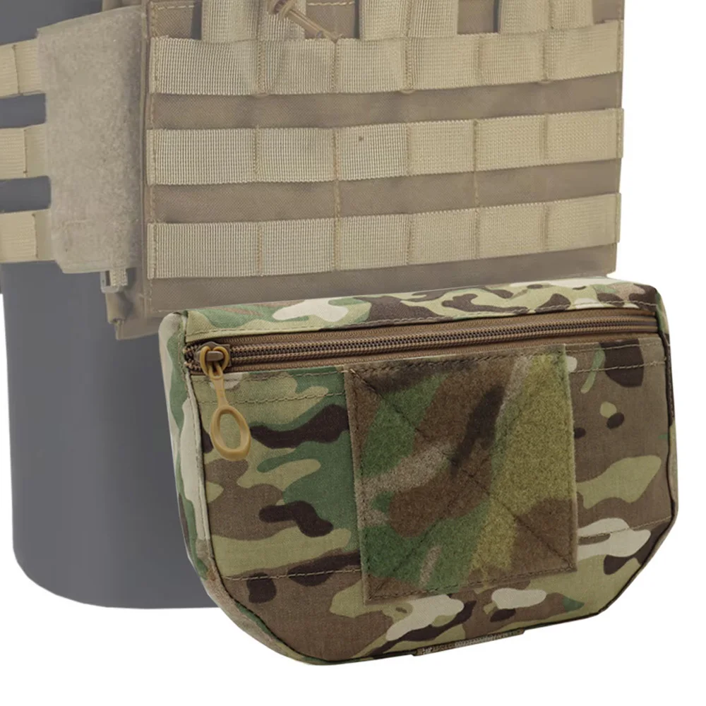 Tactical Vest Armor Carrier Drop Pouch AVS JPC CPC marsupio marsupio EDC Combat Pouch Tool Organizer Bag tasca frontale