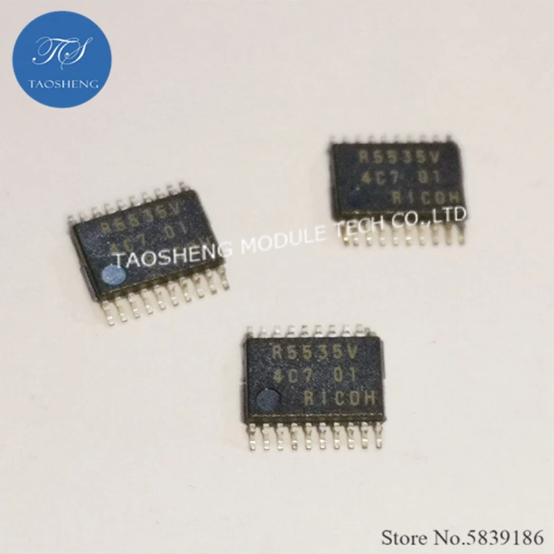 1PCS 100% NOUVEAU ET ORIGINAL R5535V SSOP-20