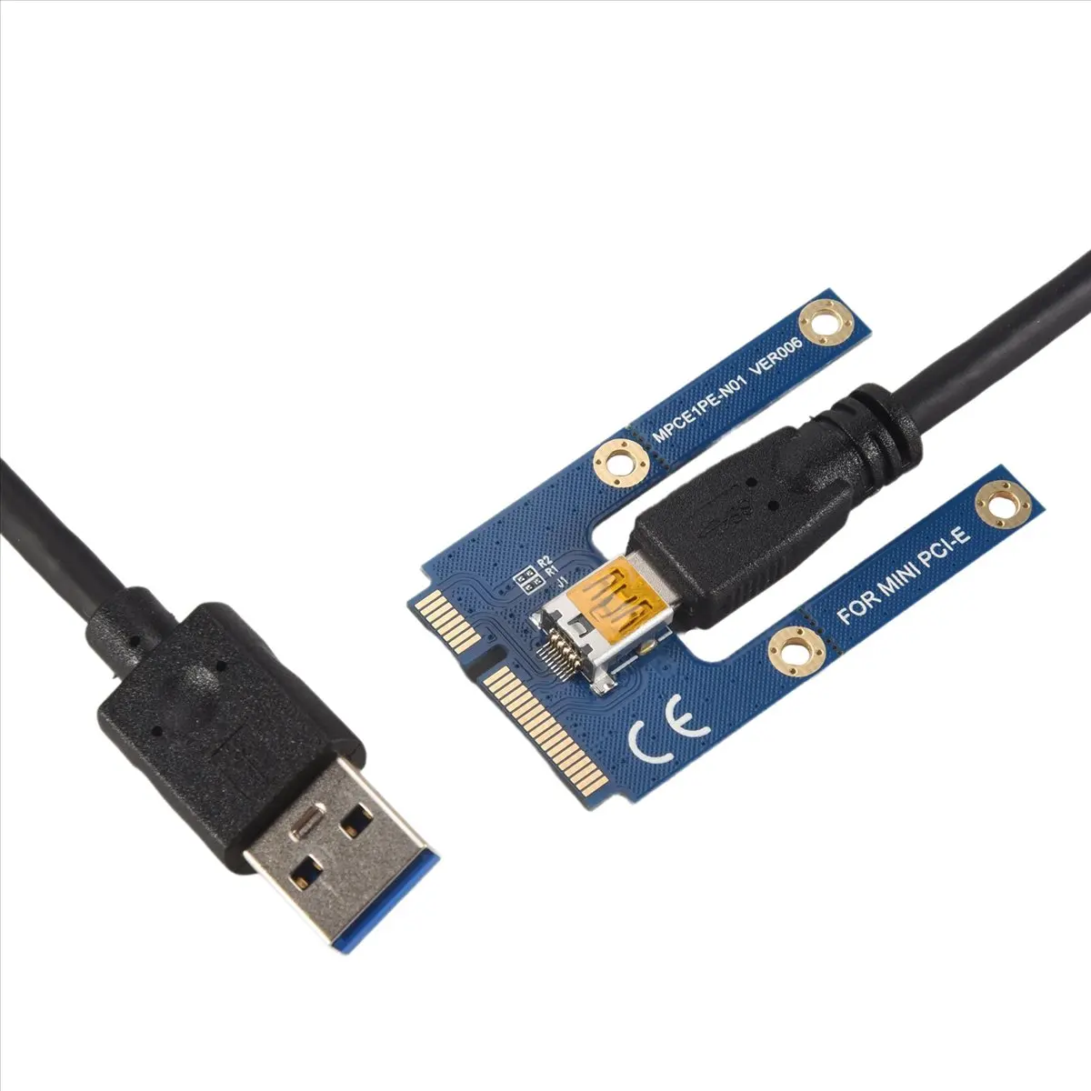 Super Hot Sale Brand PCI-E Riser Card Adapter Extension Cable for Bitcoin Miner Mining