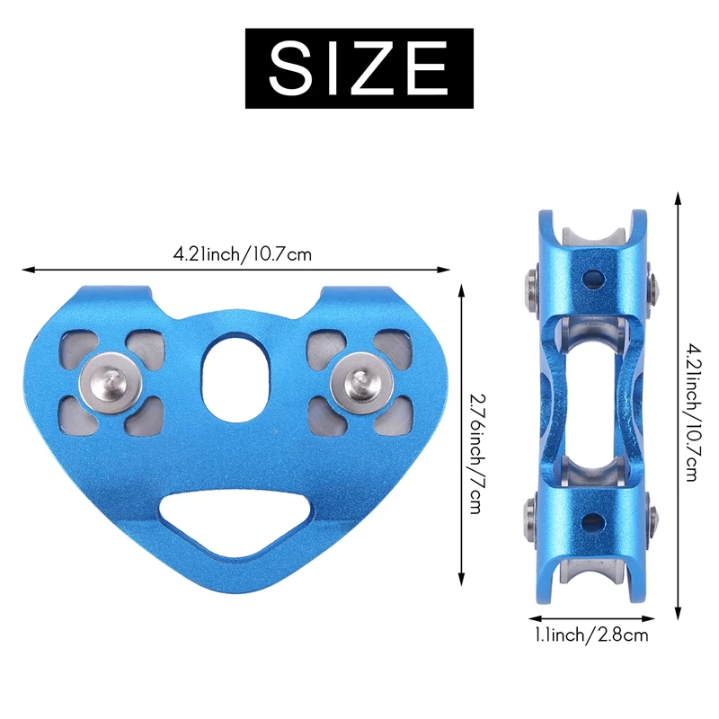 حبل كابل فولاذية مزدوجة التسلق على شكل قلب ، سرعة عالية ، عربة بسحاب ، 13 ، 24KN
