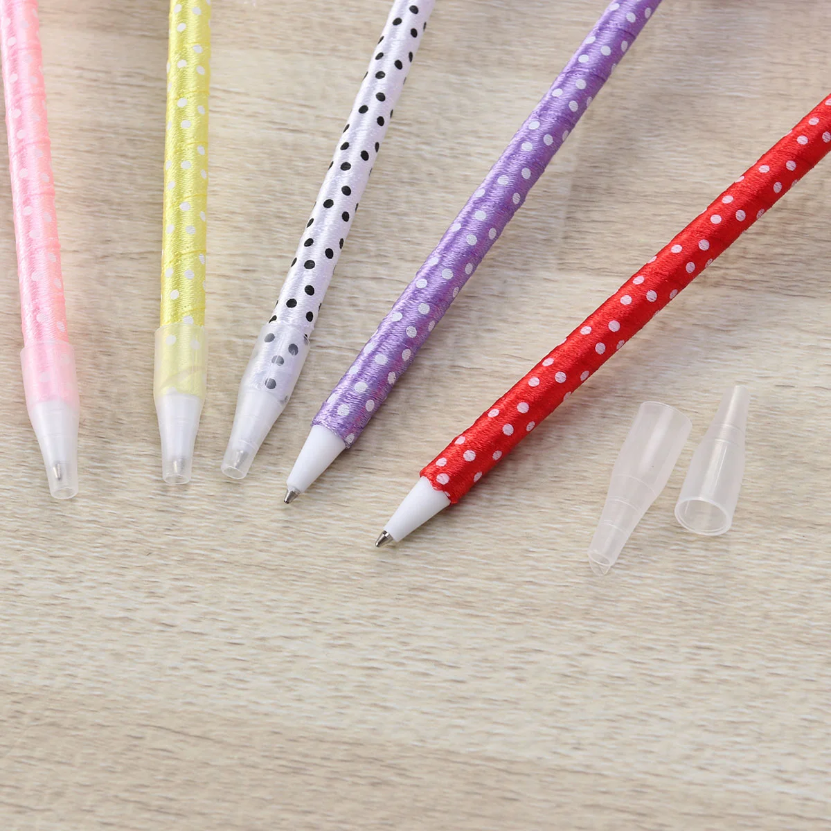 

NUOLUX 5pcs Cool Novelty Valentine's Day Lover Couple Rose Decor Ballpoint Pen Office School Supplies Students Children Gift