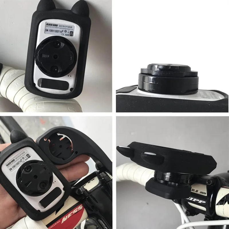 SUKOU Fahrradcomputer GPS-Halterungsadapter mit drehbarer Abdeckung, Ersatzteil für Garmin Edge 500/530/1050 – Detail 5