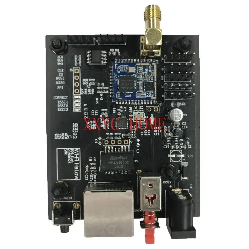 The 900MHz module supports 8000 nodes of low-power WiFi Halow module, IEEE 802.11ah Wi Fi Halow