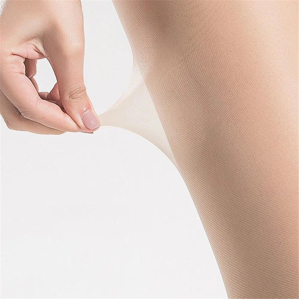 MwOiiOwM Open Toe Sexy Lady Nylon Spandex Pantyhose Stocking Sexy Women\'s Tights Stockings Transparent Long for Spring Fall