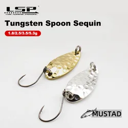 LSP Spoon Sequin 1.8g/2.5g/3.5g/5.3g Artificial Bass Hard Sequin Paillette Metal Lures