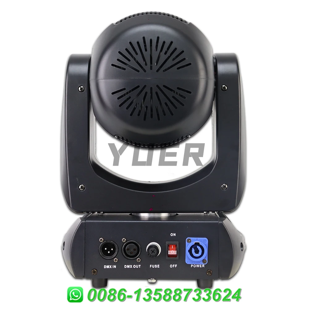 Imagem -05 - Led Moving Head Light Beam Spot Effect com Abertura 18 Prisma dj Stage Lights Disco Party Effects Dmx512 200w Pcs por Lote