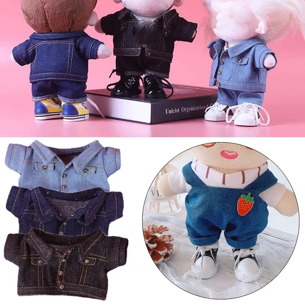 Mode 15 ~ 20 cm Puppe Jacke Hosen Handgemachte Puppe Kleidung Hohe Qualität Puppen Zubehör Für 1/12 BJD Puppen kinder Spielzeug