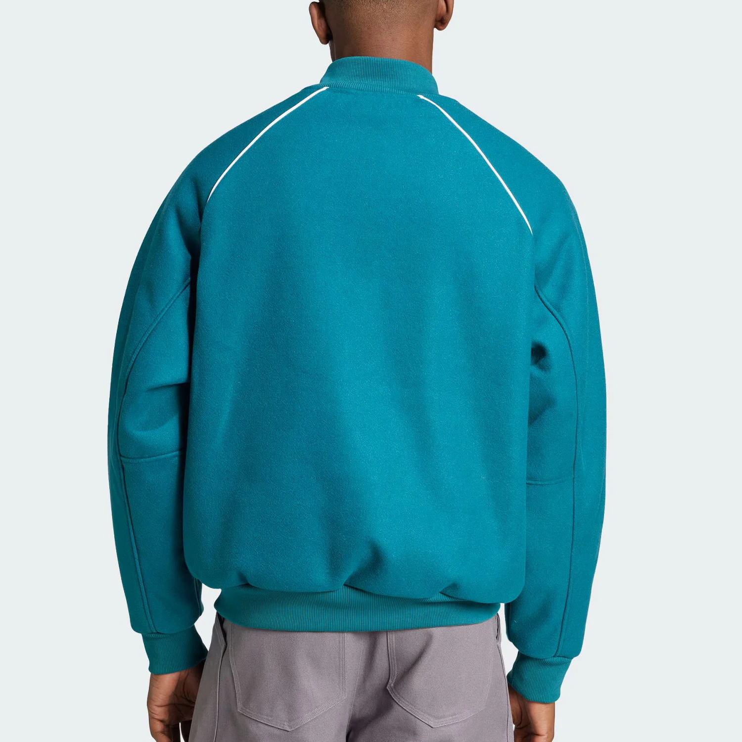 Adidas genuine clover men's loose and warm casual sports cotton jacket IZ2568