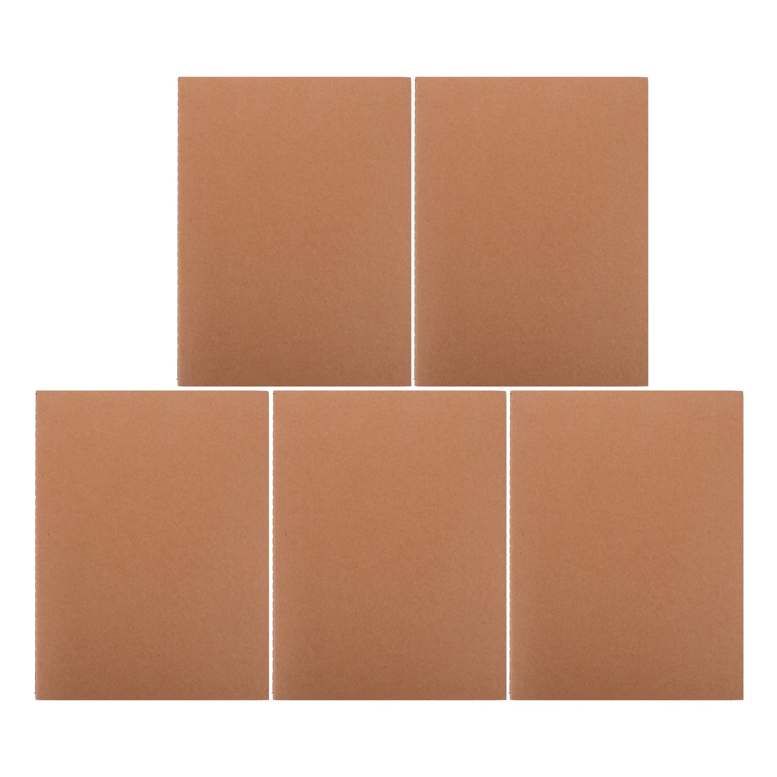 

5Pcs Blank Kraft Notebook A4 Unlined Pages for Sketching Drawing Drafting Travel School Work Drawing Pad Sketch Pads