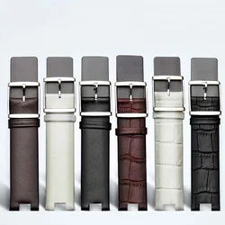 Watch Bands for CK K94231 K9423101 Genuine Leather Durable Soft for Calvin Klein K1S21102 K1S21120 Strap 20mm 22mm  Men Women