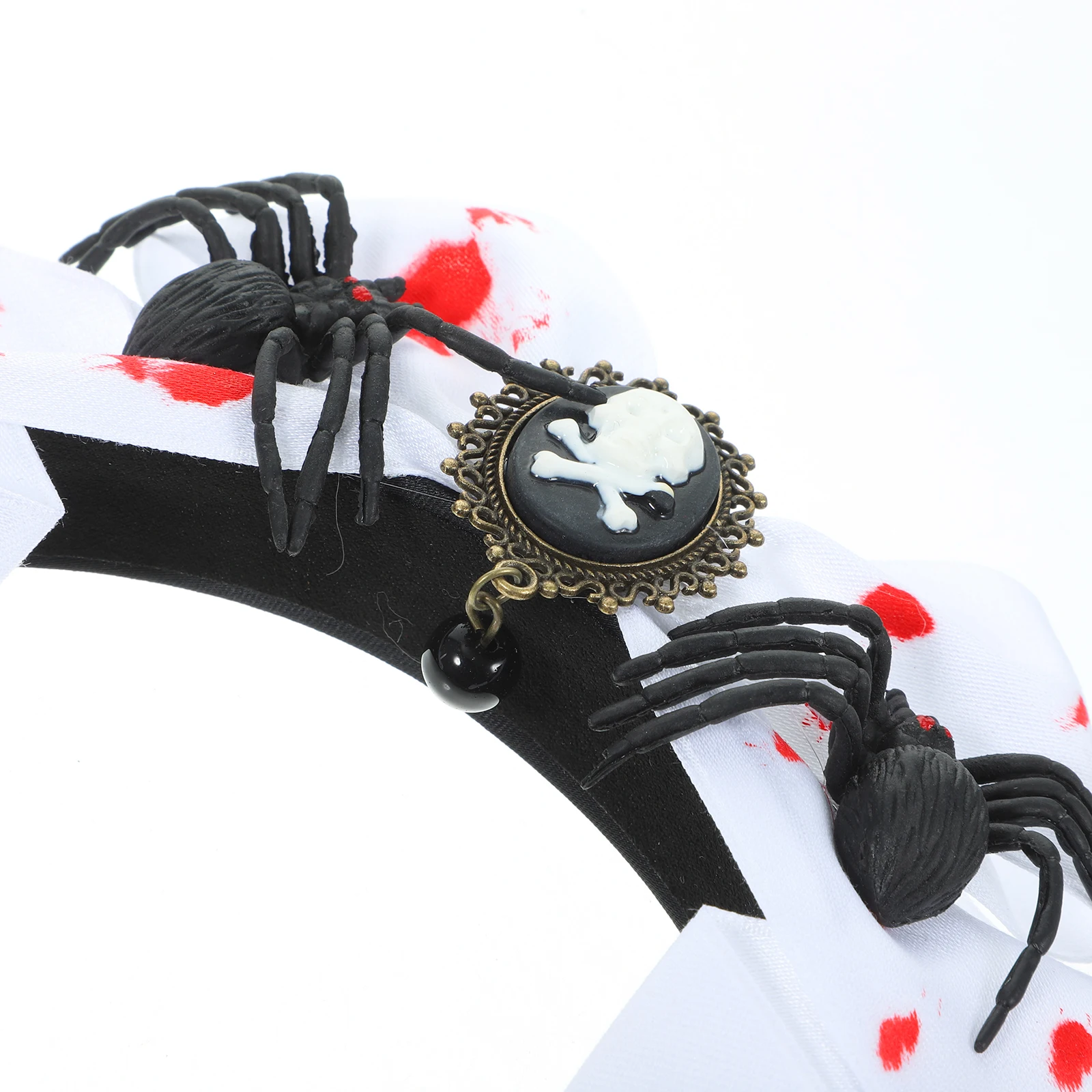 

Creative Halloween Headband For Adults Party Cosplay Costume Prop Bloody Spider Design Lightweight Comfortable Hair Accessory